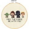 Набір для вишивання хрестиком Star Wars Family//Сім'я Зіркові війни DIMENSIONS 72-76143