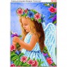 Квітковий ангел Схема для вишивки бісером Biser-Art 160ба