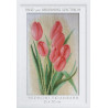 Набор для вышивки крестом Dantel 036 Красные тюльпаны фото