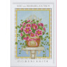 Набір для вишивки хрестиком Dantel 045 Рожеві квіти фото