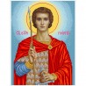 Святой великомученик Георгий Канва с нанесенным рисунком для вышивания бисером Солес СВГ-СХ
