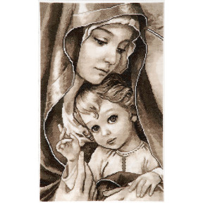 Набор для вышивки крестом Alisena 1213а Мадонна с ребенком