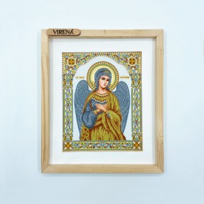 Ангел Хранитель Схема-икона для вышивания бисером ТМ VIRENA А4Р_649
