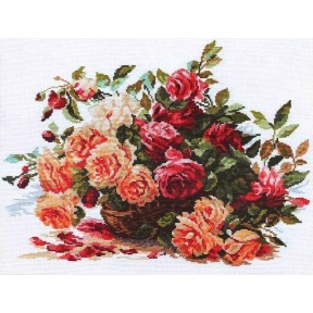 Королевские розы Набор для вышивания крестиком Classic Design 8360