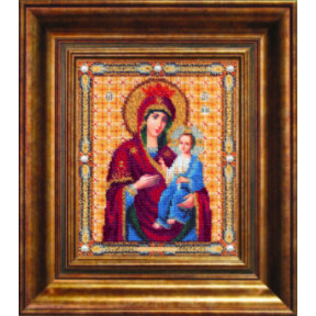 Набор для вышивки бисером Чарівна Мить Б-1150 Икона Божьей Матери Иверская