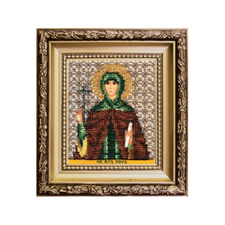 Набор для вышивки бисером Чарівна Мить Б-1183 Икона святая