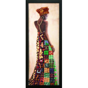 Набор для вышивки бисером Чарівна Мить Б-703 Африканская принцесса