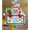 Набір для виготовлення іграшки Jingle bells Затишні хрестики Н001зх