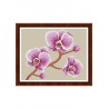 Набор для вышивки  крестом Dantel 022 Орхидеи розовые