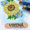 Бант на кошик Заготовка для вишивання бісером Virena БК_080