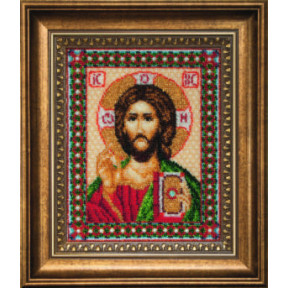 Набор для вышивки бисером Чарівна Мить Б-069 Икона Господа Иисуса Христа