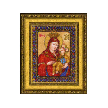 Набор для вышивания Чарівна Мить Б-1224 Икона Божьей Матери