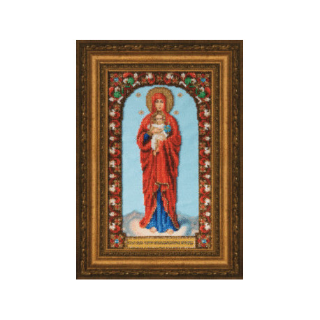 Набор для вышивания Чарівна Мить Б-1227 Икона Божьей Матери