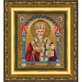 Набор для вышивания Чарівна Мить Б-1230 Икона святителя Николая Чудотворца