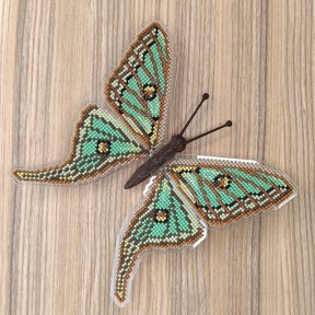 Graellsia Isabellae. Метелик Набір для вишивання хрестиком ArtInspirate BUT-16