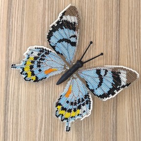 Papilio laglaizei. Бабочка Набор для вышивания крестом ArtInspirate BUT-88