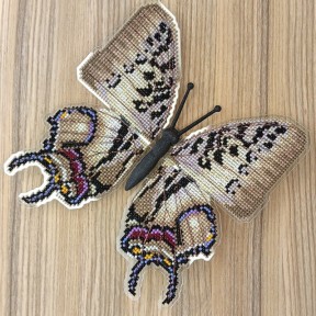 Polyura dehanii sulthan. Метелик Набір для вишивання хрестиком ArtInspirate BUT-90