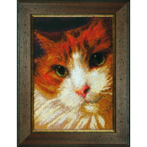 Набор для вышивки бисером Чарівна Мить Б-733 Рыжий кот