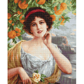 Набор для вышивки Luca-S B546 Красавица под апельсиновым деревом