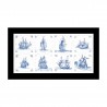 Antique Dutch Tiles Delft Blue Aida Набір для вишивання хрестиком Thea Gouverneur gouverneur_482A