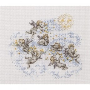 Little Angels Linen Набор для вышивки крестом Thea Gouverneur gouverneur_575
