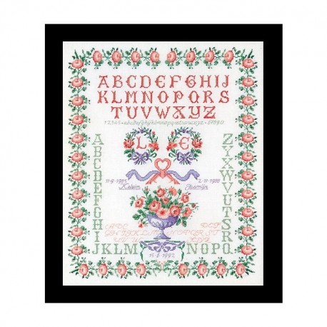 Sampler Linen Набір для вишивання хрестиком Thea Gouverneur gouverneur_2040