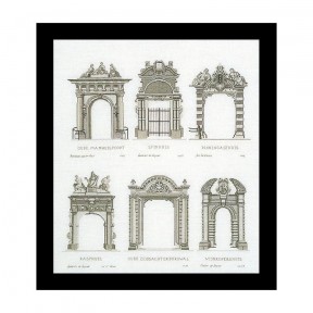 Amsterdam Porches Linen Набір для вишивання хрестиком Thea Gouverneur gouverneur_2053