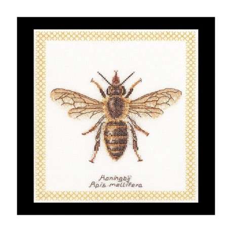 Honey Bee Linen Набор для вышивки крестом Thea Gouverneur gouverneur_3017