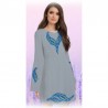 Платье (габардин) Заготовка для вышивки бисером или нитками Biser-Art 6040-15-г