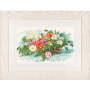 Набор для вышивания Lanarte PN-0149995 Flower basket