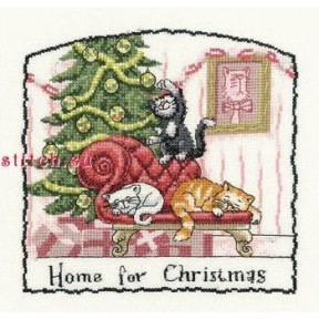 Дім для Різдва Схема для вишивання хрестиком Heritage Crafts HC962