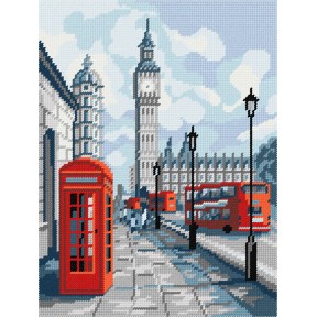 Лондон Набор для вышивания по канве с рисунком Quick Tapestry TL-80