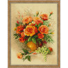 Набір для вишивки хрестиком Ріоліс v100 / 049 Чайні троянди фото