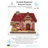 Осінній будинок. Іграшка на підставці Набір для вишивання хрестиком Zayka Stitch 033ZS