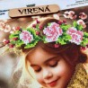 Дівчинка з котом Схема для вишивання бісером Virena А4Н_603