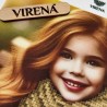 Девочка с котом. Осень Схема для вышивания бисером Virena А4Н_605