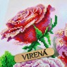 Акварельные розы Схема для вышивания бисером Virena А3Н_555