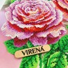 Акварельные розы Схема для вышивания бисером Virena А3Н_555