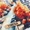 Осіннє місто Схема для вишивання бісером Virena А3Н_558