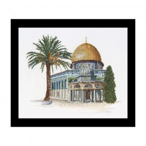 Dome of the Rock Linen Набор для вышивки крестом Thea Gouverneur gouverneur_535