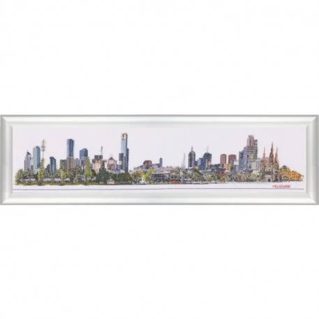 Skyline Melbourne Linen Набор для вышивки крестом Thea Gouverneur gouverneur_567