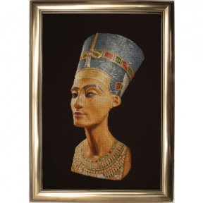 Nefertiti Black Aida Набор для вышивки крестом Thea Gouverneur gouverneur_598.05