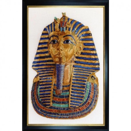 Tutankhamun Linen Набор для вышивки крестом Thea Gouverneur gouverneur_596