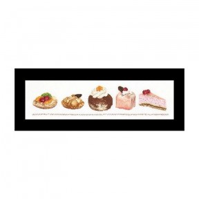 Cake Assortment Aida Набір для вишивання хрестиком Thea Gouverneur gouverneur_3050A