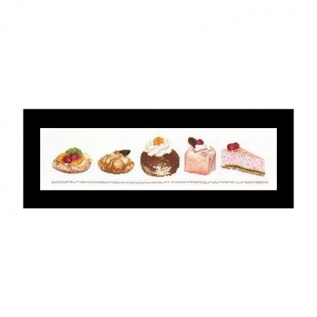 Cake Assortment Aida Набір для вишивання хрестиком Thea Gouverneur gouverneur_3050A