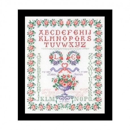 Sampler Aida Набір для вишивання хрестиком Thea Gouverneur gouverneur_2040A