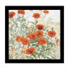 Orange Poppies Linen Набор для вышивки крестом Thea Gouverneur gouverneur_2062