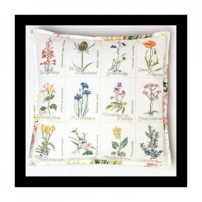 Wild Flower Cushion Jobelan Набор для вышивки крестом Thea Gouverneur gouverneur_2074