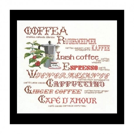 Coffee Sampler Aida Набор для вышивки крестом Thea Gouverneur gouverneur_3011A