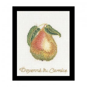 Pear Linen Набор для вышивки крестом Thea Gouverneur gouverneur_3001